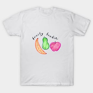 Fruity Foodie Cute Fruit Design T-Shirt